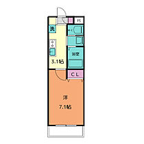 A・Cｉｔｙ一宮三条 204 ｜ 愛知県一宮市三条字賀102-2（賃貸マンション1K・2階・24.79㎡） その2