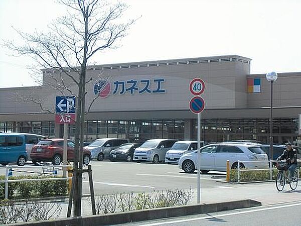 画像25:スーパー「カネスエまで890m」