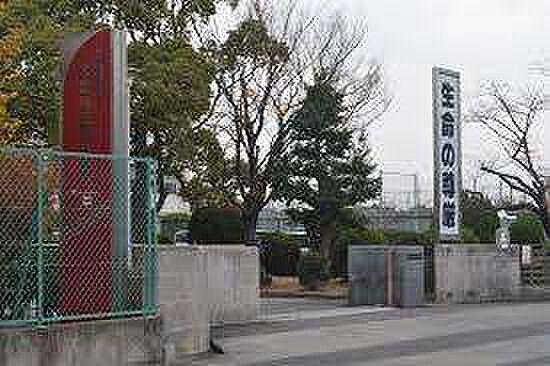 画像29:高校「愛知県立木曽川高校まで1740m」