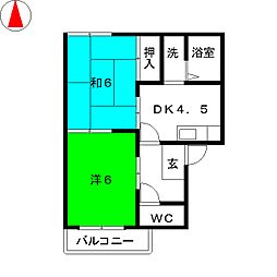 🉐敷金礼金0円！🉐シャンポール今伊勢　Ｂ