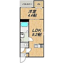 LECOCON一宮V 302 ｜ 愛知県一宮市苅安賀１丁目7-16（賃貸アパート1LDK・3階・32.54㎡） その2