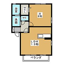 グラン・シャリオ  ｜ 愛知県一宮市今伊勢町本神戸字名栗（賃貸アパート1LDK・2階・47.94㎡） その2