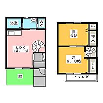 ｐｒｅｎｄｒｅ春光  ｜ 愛知県一宮市冨田字下本郷（賃貸アパート2LDK・1階・57.97㎡） その2