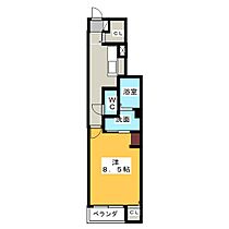 シャンテB  ｜ 愛知県一宮市九品町４丁目（賃貸アパート1K・1階・32.25㎡） その2