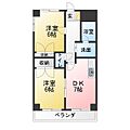 サン・シャトーユタカ4階4.5万円