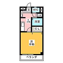 Ｅａｓｔ　Ｌａｎｄｍａｒｋ  ｜ 愛知県豊橋市平川本町１丁目（賃貸マンション1K・2階・25.50㎡） その2