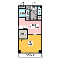 アゼリア東幸　Ｂ  ｜ 愛知県豊橋市東幸町字東明（賃貸マンション1DK・1階・40.50㎡） その2