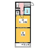 ディスティーノ豊橋  ｜ 愛知県豊橋市大手町（賃貸マンション2K・6階・28.00㎡） その2