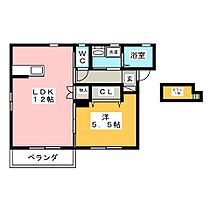 アイビーII  ｜ 愛知県豊橋市花田二番町（賃貸アパート1LDK・1階・40.50㎡） その2