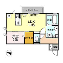 オアシス牛川II  ｜ 愛知県豊橋市牛川町字田ノ上（賃貸アパート1LDK・3階・36.85㎡） その2