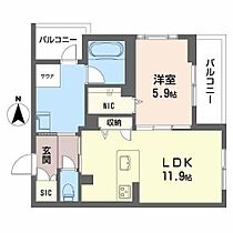 アルフラット大国 303 ｜ 愛知県豊橋市大国町71（賃貸マンション1LDK・3階・49.61㎡） その2