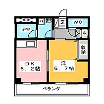 ドリームシャトー  ｜ 愛知県一宮市三ツ井８丁目（賃貸マンション1DK・2階・33.00㎡） その2