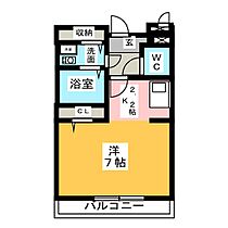 ニューワールド  ｜ 愛知県一宮市浅野字大島（賃貸アパート1K・2階・25.25㎡） その2