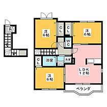 舞鶴  ｜ 愛知県一宮市多加木１丁目（賃貸アパート3LDK・2階・70.68㎡） その2