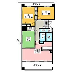 間取図画像 3LDK