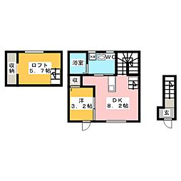 ESPRESSO一宮 1SLDKの間取図画像
