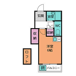 間取図画像 ワンルーム