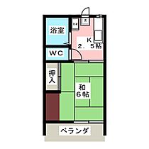 エレガンスハイツ清水  ｜ 愛知県岡崎市上六名町字寺山（賃貸アパート1K・1階・23.36㎡） その2