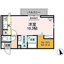 グランルミエール　I棟I 202 ｜ 愛知県岡崎市中之郷町字西袖広39、40（賃貸アパート1K・2階・33.51㎡） その2