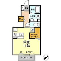 ウッドイン  ｜ 愛知県岡崎市中島町字戸井（賃貸アパート1R・1階・32.52㎡） その2