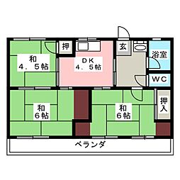 🉐敷金礼金0円！🉐コーポ竹の花