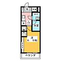 フィオーレ明大寺3階4.5万円