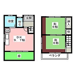 明大寺町字沢田貸家