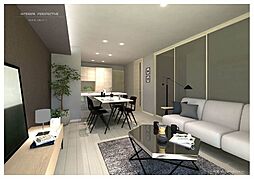 カーサ・レジデンス 2階2LDKの室内