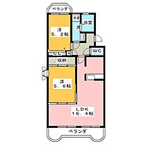 ベルセゾンI  ｜ 愛知県豊橋市曙町字宮前（賃貸マンション2LDK・3階・62.10㎡） その2