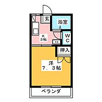 フローレンス白鳥  ｜ 愛知県豊橋市西幸町字笠松（賃貸マンション1K・1階・23.10㎡） その2