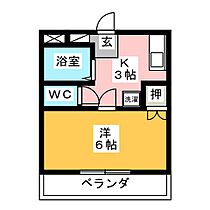 ユースプラザ  ｜ 愛知県豊橋市神ノ輪町（賃貸マンション1K・3階・21.60㎡） その2