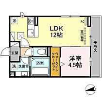 D-square湊町II 101 ｜ 愛知県豊橋市湊町109番11（賃貸アパート1LDK・1階・40.28㎡） その2