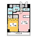 ロイヤルタワー4階7.3万円