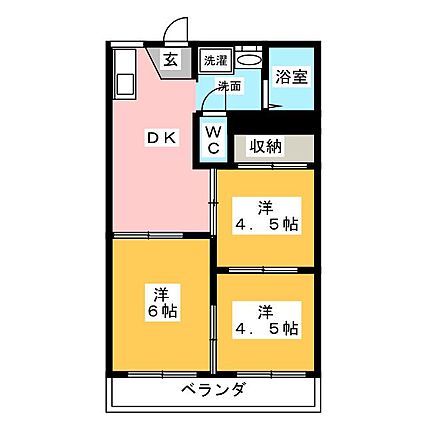 タウン66 C棟_間取り_0