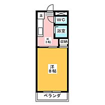 山王マンション　北棟  ｜ 愛知県知多郡美浜町新栄２丁目（賃貸マンション1K・2階・26.10㎡） その2