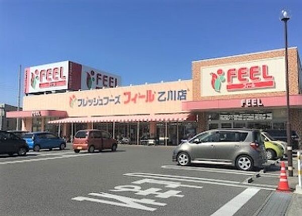 画像5:スーパー「フィール乙川店まで1691m」