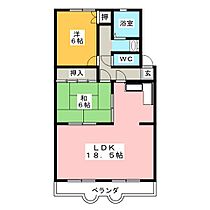 シャトー清城  ｜ 愛知県半田市清城町２丁目（賃貸マンション3LDK・4階・65.70㎡） その2