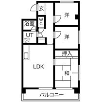 暁タウン  ｜ 愛知県半田市青山３丁目（賃貸マンション3LDK・4階・63.29㎡） その2