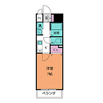 シエルコート  ｜ 愛知県半田市昭和町４丁目（賃貸マンション1K・7階・24.18㎡） その2