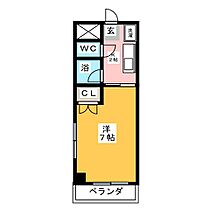 ハイツ竹長  ｜ 愛知県半田市柊町１丁目（賃貸マンション1K・4階・24.25㎡） その2