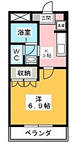 スクエア  ｜ 愛知県半田市宮本町２丁目（賃貸マンション1K・1階・24.84㎡） その2