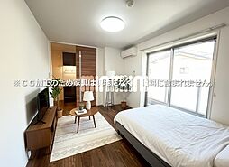 ダイヤモンドヒルズ新川II 2階1Kのリビング/ダイニング