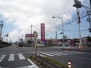 スーパー「アオキスーパーまで280m」
