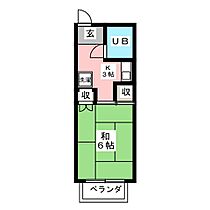 リバーハイツ  ｜ 愛知県春日井市林島町２丁目（賃貸アパート1K・1階・20.00㎡） その2