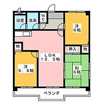 フォーレサクラ  ｜ 愛知県春日井市下市場町６丁目（賃貸マンション3LDK・2階・65.61㎡） その2