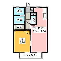 プリミエールIII  ｜ 愛知県春日井市上条町２丁目（賃貸アパート1LDK・1階・40.07㎡） その2