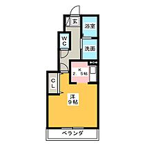 エスペランサ  ｜ 愛知県春日井市篠木町６丁目（賃貸アパート1K・1階・32.75㎡） その2