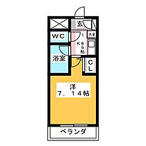 カレッジハイツ春日井  ｜ 愛知県春日井市出川町（賃貸マンション1K・1階・21.30㎡） その2