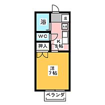 グレースヒル　Ｂ棟  ｜ 愛知県春日井市白山町３丁目（賃貸アパート1K・1階・23.22㎡） その2