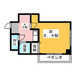 間取図画像 1K